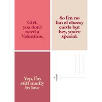 A-Journal Wenskaarten Set Valentijnsdag - 15 Stuks - Overig (8719325945829) - thumbnail