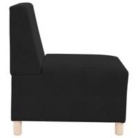 Sofa Stoel Zwart 55 x 74 x 82 cm Fluweel - thumbnail