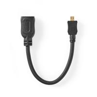 Nedis High Speed ??HDMI-Kabel met Ethernet | 0.2 m | 50 stuks - CVGT34790BK02 CVGT34790BK02 - thumbnail