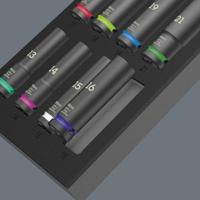 Wera 9725 Schuimrubberen Inzetstuk | Impaktor Diepe dopsleutelinzetset 1 | 1/2" | 11-delig - 5150115001 - thumbnail