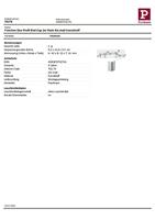 Paulmann 70274 Duo Profieleindkap (b x h x d) 2.2 x 4.2 x 2.4 cm 2 stuk(s) - thumbnail