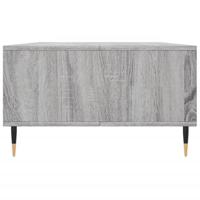 Salontafel 104x60x35 cm bewerkt hout grijs sonoma - thumbnail
