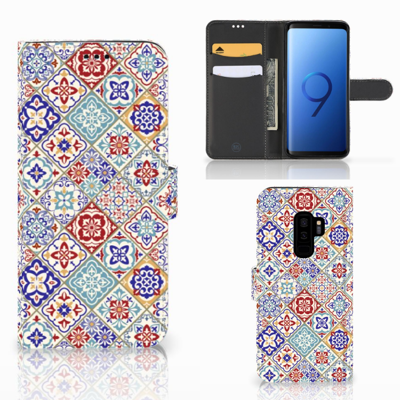 Samsung Galaxy S9 Plus | Bookcase | Tiles Color