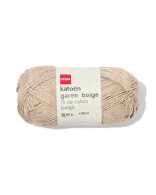 HEMA Katoen garen 50g 105m beige