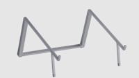 Rain Design mBar Pro+ Foldable Laptop Stand Space Grey - thumbnail