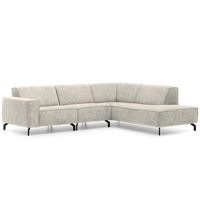 Hoekbank Livorno Grijs Stof - thumbnail