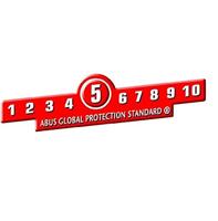 ABUS ABTS21542 Deurketting met overwerpring Zilver - thumbnail