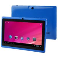 Tablet PC 7.0 inch 512 MB + 8 GB Android 4.0 Allwinner A33 Quad Core 1.5GHz(Blue) - thumbnail