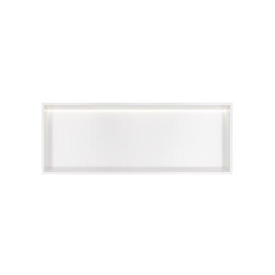 Hotbath &More Inbouwnis - 30 x 80 x 10 cm - met LED-verlichting - Mat Wit