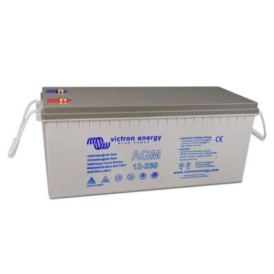 Victron Energy AGM Super Cycle 12V 230 Ah Loodaccu 12 V 230 Ah Loodvlies (AGM) (b x h x d) 532 x 226 x 207 mm M8-schroefaansluiting Onderhoudsvrij