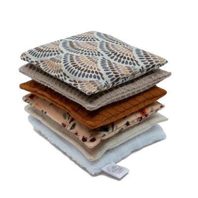 Little Botanic label Sensorische pittenzakjes 6 stuks Terra