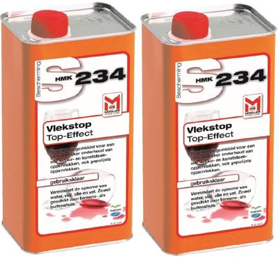 HMK S234 top-effect vlekstop 2x1 liter Kleurloos
