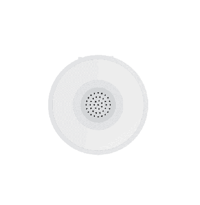 WOOX r7051 smart indoor siren, wifi 2.4 ghz, zigbee 3.0, 30m, white