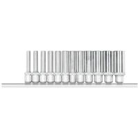 Gedore Dopsleutelset 1/4” | 6-kt | + Rail | 12-dlg - 3300021 - thumbnail