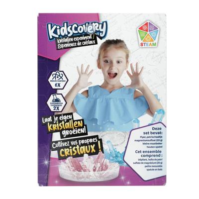 Kidscovery experimenten set kristallen