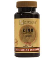 Artelle Zink Gluconaat 25mg Tabletten - thumbnail