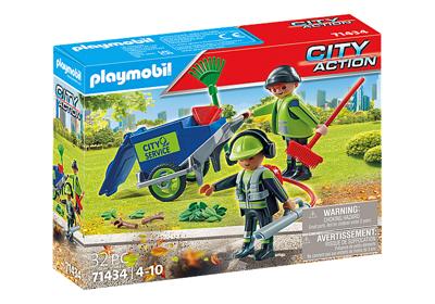 PLAYMOBIL City Action schoonmaakteam figurenset 71434