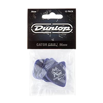 Dunlop Gator Grip donkerviolet plectrums 0.96mm (12 stuks)