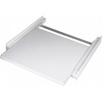 Scanpart tussenkader voor wasmachine en droger met werkblad Droger accessoire Wit - thumbnail