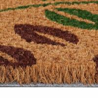 VidaXL Deurmat 45x75 cm getufte kokosvezel naturel - thumbnail