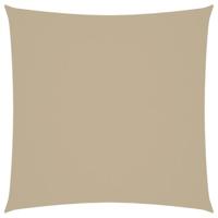 VidaXL Zonnescherm vierkant 5x5 m oxford stof beige - thumbnail