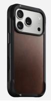 Nomad Horween Rugged lederen hoesje iPhone 17 Pro - Brown - thumbnail