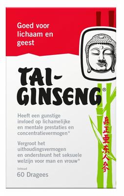 Tai Ginseng Versterkende dragees 60 Dragees
