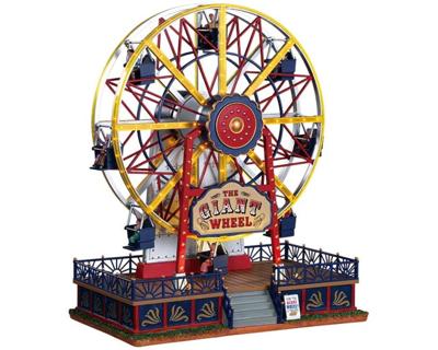 Kersthuisje The giant wheel with 4,5V adaptor LEMAX - Lemax