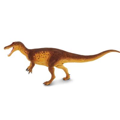 Safari dinosaurus Baryonyx junior 23,5 cm rubber bruin/geel
