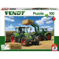 Schmidt puzzel Fendt 724 Vario Fendt 716 Vario 100 stukjes - thumbnail