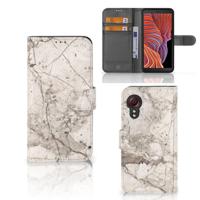 Samsung Galaxy Xcover 5 | Bookcase | Marmer Beige - thumbnail