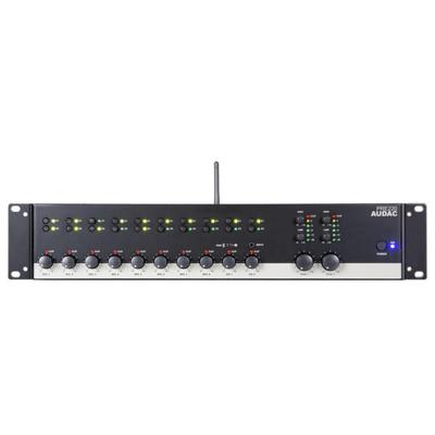 Audac PRE220 12-kanaals 2 zonemixer met BT Audac PRE220 12-kanaals 2 zonemixer met BT