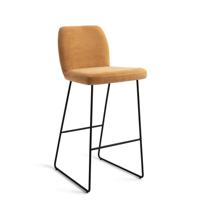 Jesper Home Ikata barkruk H75 Honey Harvest slide black - thumbnail