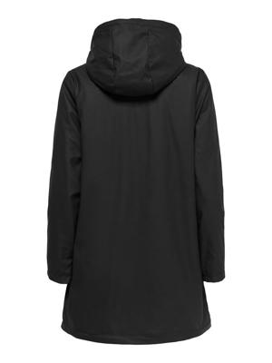 Only Onlsally Raincoat Otw Noos Winterjassen Black Black Teddy