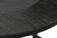 Set van 2 tafels DKD Home Decor Zwart Metaal Aluminium 76 x 76 x 44 cm - thumbnail