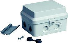 Montagedoos waterdicht met DIN rail