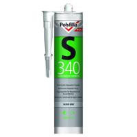 Polyfilla Pro S340 Buitenvoeg Reparatiepasta - Zilvergrijs - thumbnail