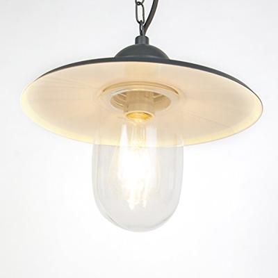 QAZQA Smart buiten hanglamp antraciet IP44 incl. Wifi ST64 - Kansas QAZQA Smart buiten hanglamp antraciet IP44 incl. Wifi ST64 - Kansas