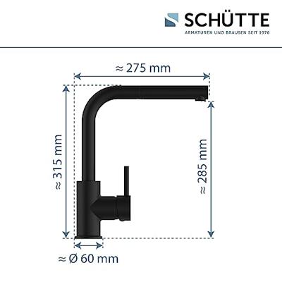 Schütte Keukenkraan VITAL (Zwart mat) Schütte Keukenkraan VITAL (Zwart mat)