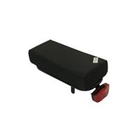 en Zo Fietskussen Bagagedragerkussentje BIG Zwart - thumbnail