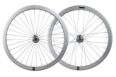 H plus Son Formation Face Fixed Gear Wielset - Zilver H plus Son Formation Face Fixed Gear Wielset - Zilver