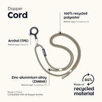 Dopper Cord Onderdeel Sandy Black 45-95cm - thumbnail