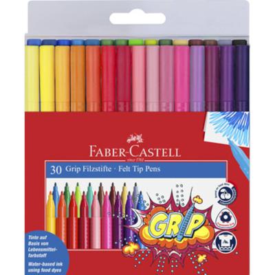 Faber Castell Viltstiften Grip - 30 kleuren