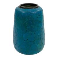 Terracotta Vaas Eierschalen Blauw (Small) - thumbnail