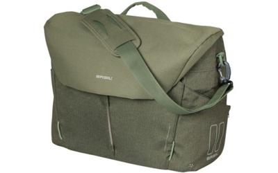 Basil b-safe commuter nordlicht - laptoptas - 17 liter - olijf groen