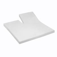 Cinderella Jersey Split-Topper Hoeslaken Wit-Lits-jumeaux (200x200/210 cm) - thumbnail