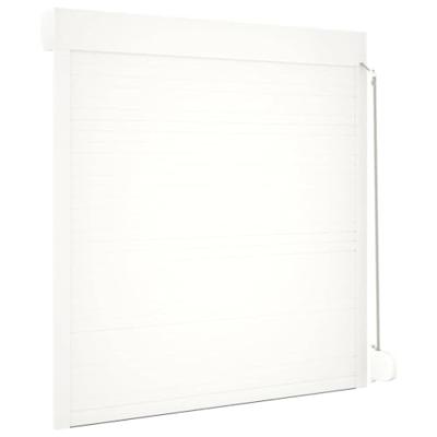 Rolluik 130x140 cm aluminium wit