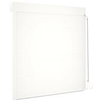 Rolluik 130x140 cm aluminium wit - thumbnail