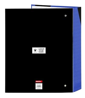 Ringmap Kelme Royal Blauw Zwart A4 27 x 33 x 6 cm