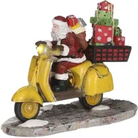 Santa is in a hurry b/o l10xw5xh8 cm kersthuisje Luville - Luville - thumbnail